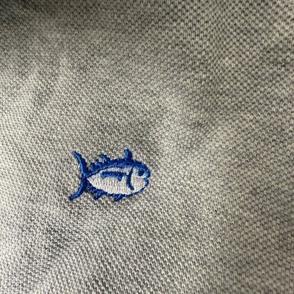 Southern Tide Long Sleeve Quarter Zip Women’s Golf Shirt Gray Size Large - Picture 11 of 11